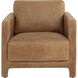 Rodney Camel Leather Lounge Chair
